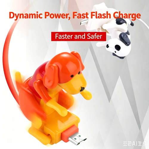 Dynamic Puppy Charging Cable
