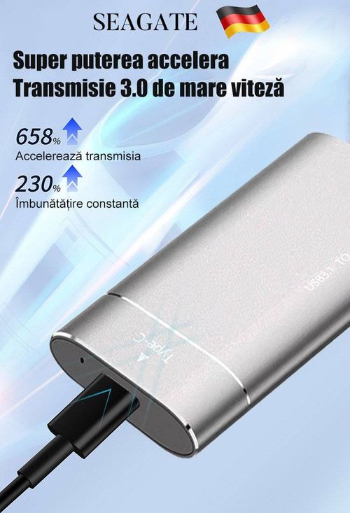The latest technology portable SSD