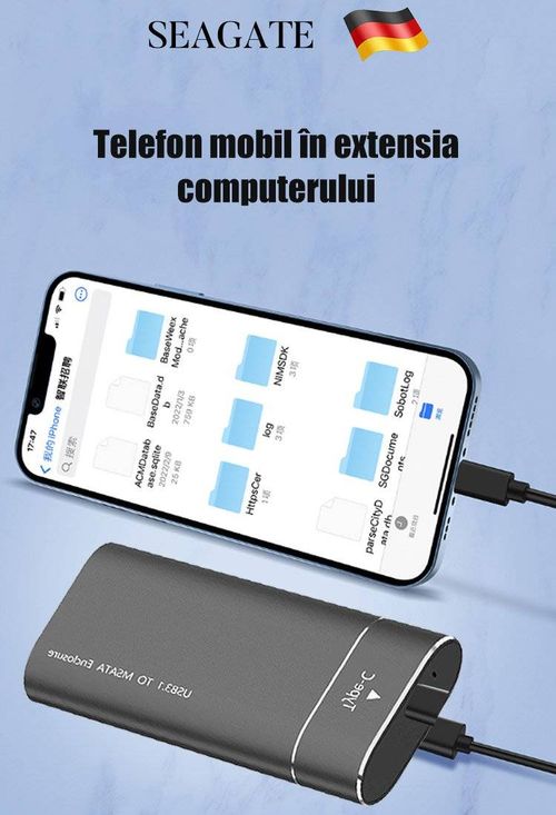 The latest technology portable SSD