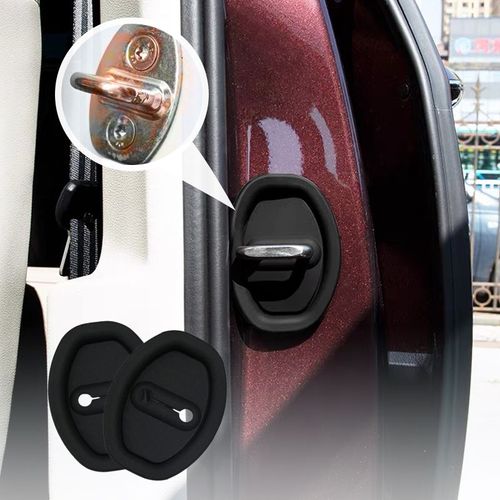 Car Door Lock Silicone Cover - Sound Dampening Pad(4 PCS)