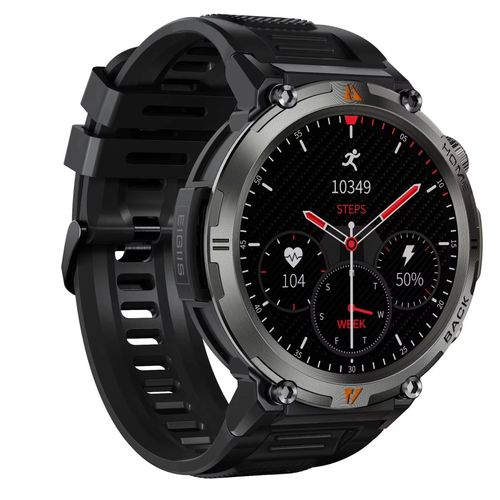 EIGIIS KE3 Original Design Health Monitor Fitness Tracker Multi-Sport Mode 3ATM Waterproof Sport Watch Smart Watch(Dual Strap)