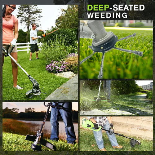 🔥Not including the whole machine🔥-Trimmer Replacement Head,Steel Wire Grass Cutting Head🌿