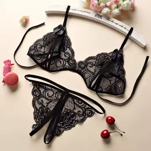 Buy 1 Get 4 Free🔥🔥Porn Sexy Women Lace Tulle Lingerie Set💋✨