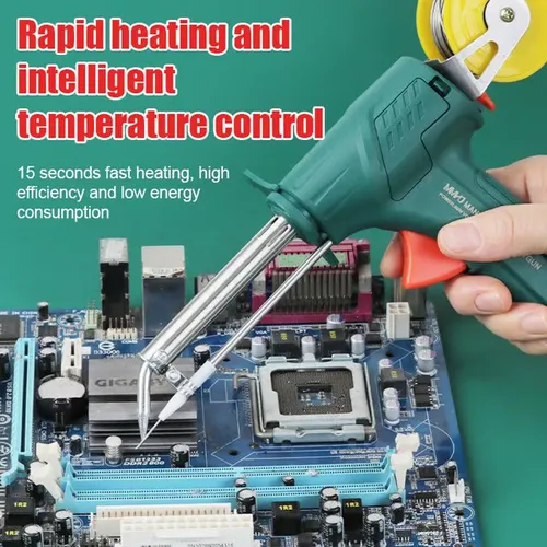 Handheld Tin Gun 110V With Light Multifunction Semi-automatic Soldering Gun 60W Soldering Iron Soldering Machine