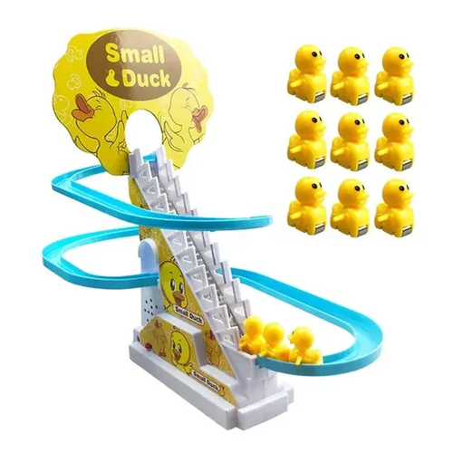 🔥BIG SALE 50% OFF🔥🔥Electric Duck Slide Track With Lights And Music🔥 😍