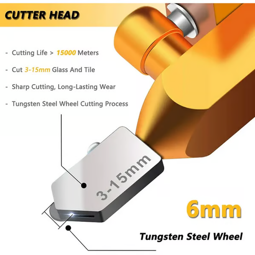 🔥🔥🔥Professional 2-in-1 Ceramic & Glass Tile Cutter - Portable Construction Hand Tool for Perfect Cuts