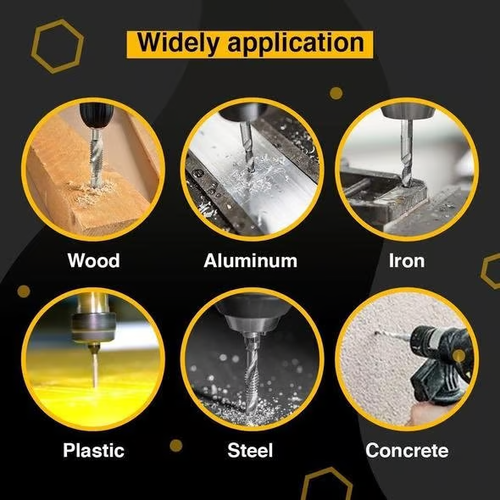🔥 🔥 🔥Thread Tap Drill Bits 6Pcs Set