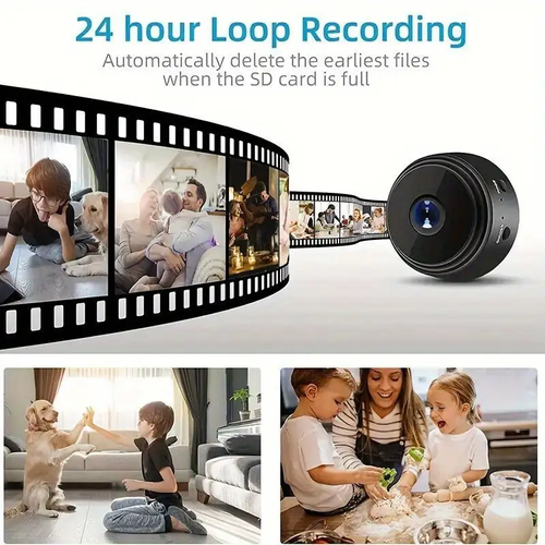 Wireless Remote Monitoring Camera, 1080P HD, 2.4G WiFi, Wide-angle Monitoring, Remote Viewing, With Battery (180MA), Used For Home Security WiFi Monitoring Camera