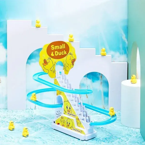 🔥BIG SALE 50% OFF🔥🔥Electric Duck Slide Track With Lights And Music🔥 😍