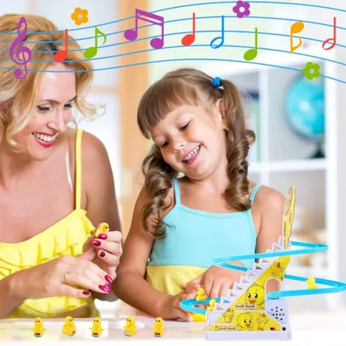 🔥BIG SALE 50% OFF🔥🔥Electric Duck Slide Track With Lights And Music🔥 😍