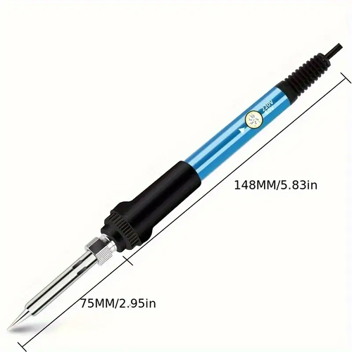 🔥🔥🔥60w Nine-in-One Electric Welding Kit with Temperature Adjustment and Switch, Soldering Iron Electronic Repair Tool and Household Solder Set