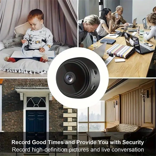 Wireless Remote Monitoring Camera, 1080P HD, 2.4G WiFi, Wide-angle Monitoring, Remote Viewing, With Battery (180MA), Used For Home Security WiFi Monitoring Camera
