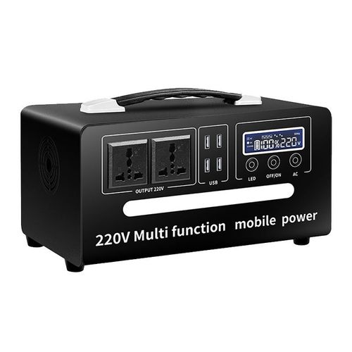 378WH Energy Storage Power Station,Battery Portable Power Station 300W,for Home Backup, Outdoor