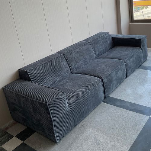 Móveis modernos comprimidos vácuo sofá sala de estar areia comprimida