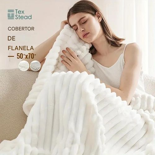Cobertor de lã, pelúcia supermacia, cobertor de flanela luxuoso e luxuoso para sofá-cama