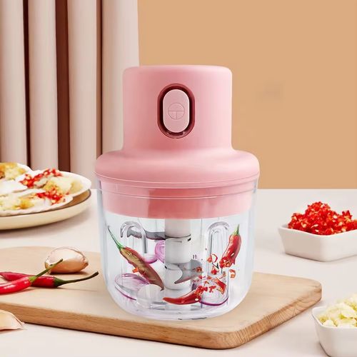 Portable Electric Garlic Crusher Vegetable Chopper Light Weight Mini Rechargeable Baby Food Blender Kitchen Chopper