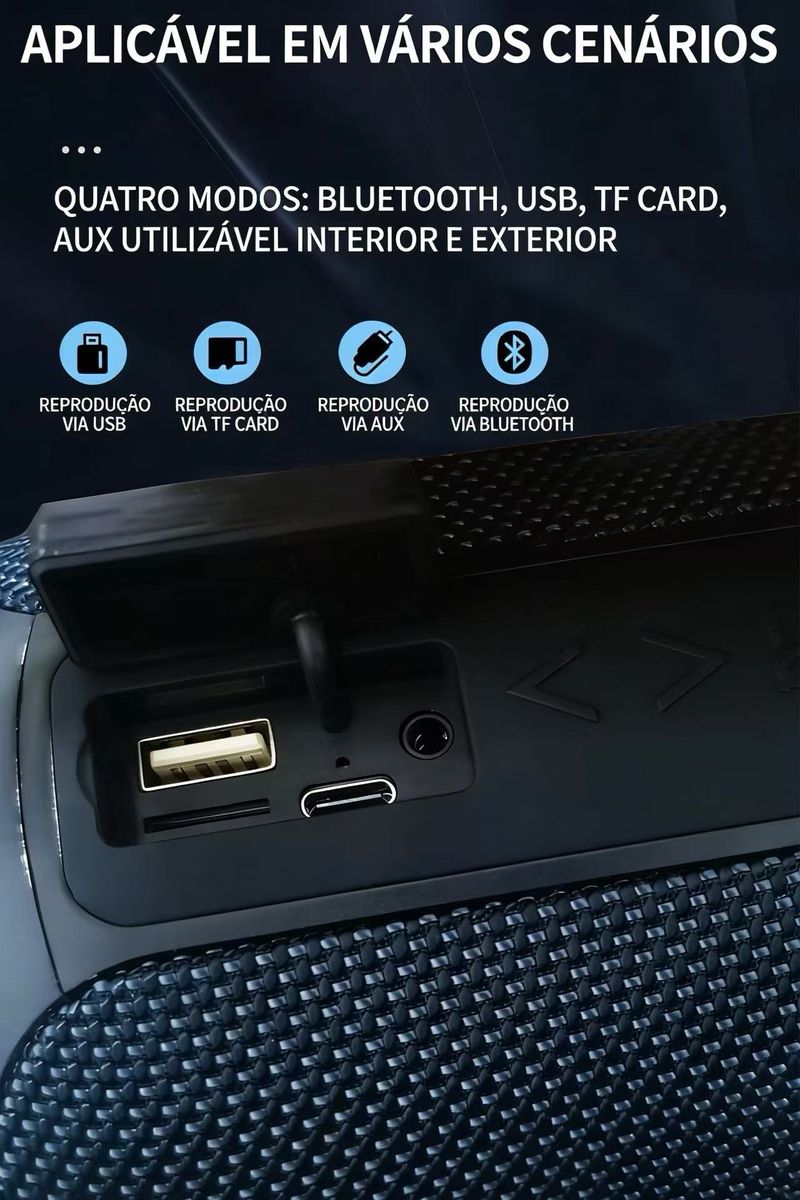 X5 PRO Altifalante — O Rei do Som que Derruba Muros em Angola!