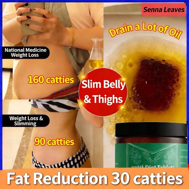 Comprimidos de Sene para Emagrecimento - Elimina Gordura em 3 Passos | Seguro e Natural