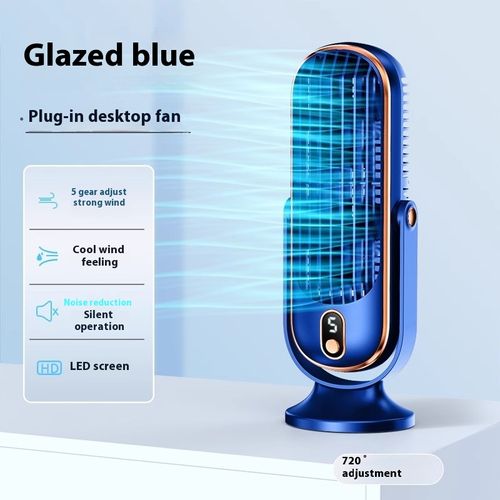 Refrigeration small air conditioning fan desktop fan silent usb desktop mini student dormitory portable large wind fan