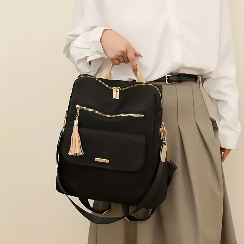 Stylish Anti-Theft Backpack Purse: Sleek
