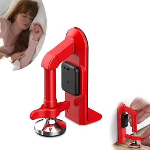 Portable Alarm Door Stoppers for Bottom of Door Security.Door Lock for Travel Anti Theft Door Blocker,Hotel Room Apartment and Home Safety - Sleep with Peace of Mind