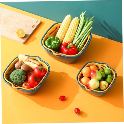 Drain basket set of eight