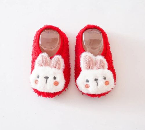 Cute Fur Baby Sock Shoes