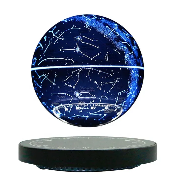 Earth Magnetic Levitating Light Globe