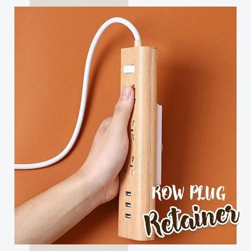 10 Pcs Adhesive Punch-free Socket Holder