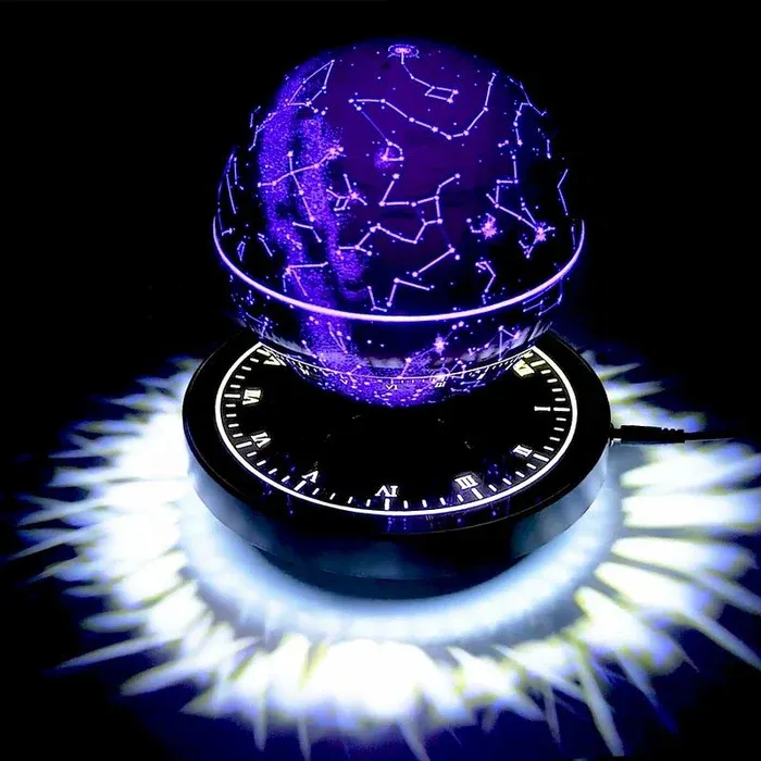Earth Magnetic Levitating Light Globe