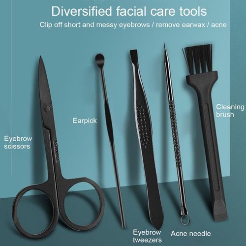 16pcs Nail Clipper Cutter Trimmer Ear Pick Grooming Kit