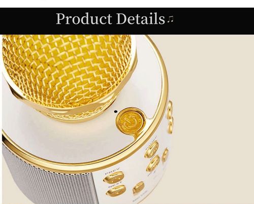 Karaoke Microphone, 5 in 1 Wireless Bluetooth Microphone