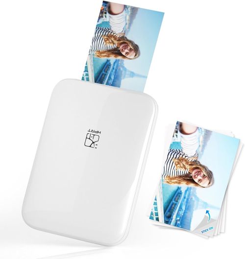 HPRT MT53 2X3'' Mini Photo Printer, Bluetooth Portable Photo Printer