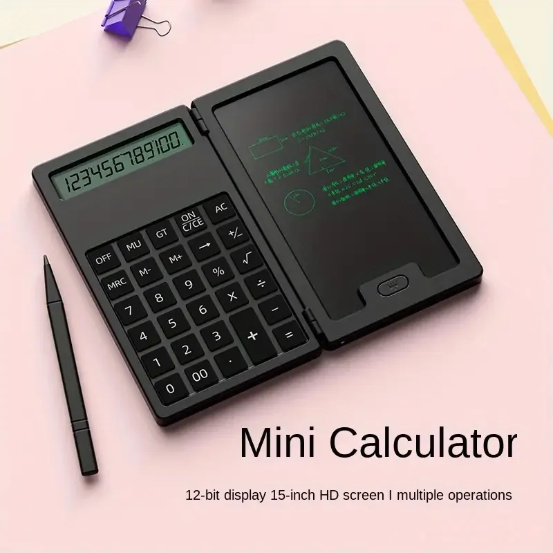 mini calculator handwriting pad multifunctional portable mini calculator business student office