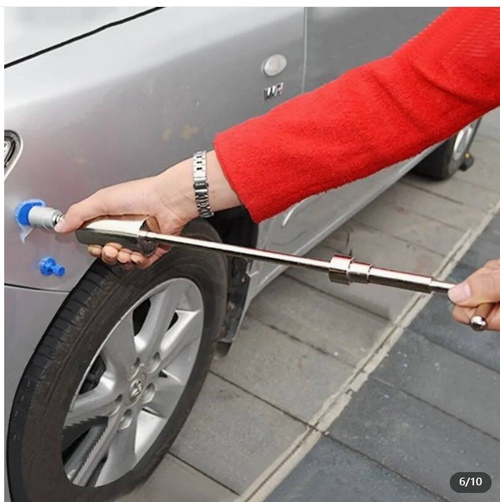Car Dent Puller Tool, T-Dent Repair Kit, Auto Body Sheet Metal Slide Hammer