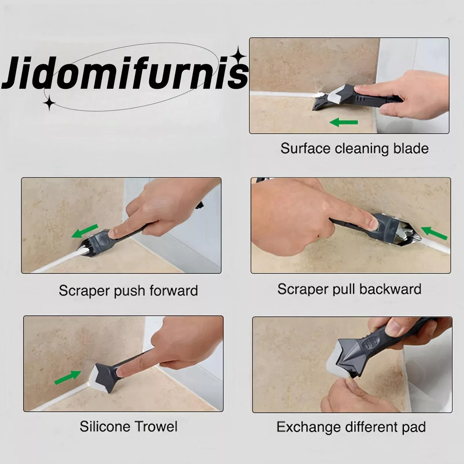 3 In 1 Ultimate Caulking Tool