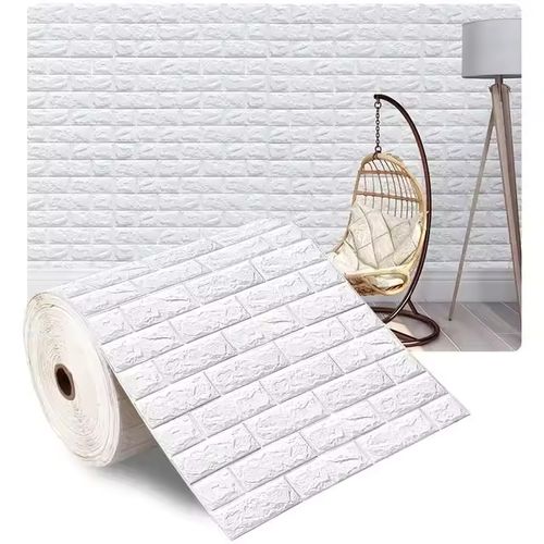 Peel & Stick Brick Pattern Wallpaper