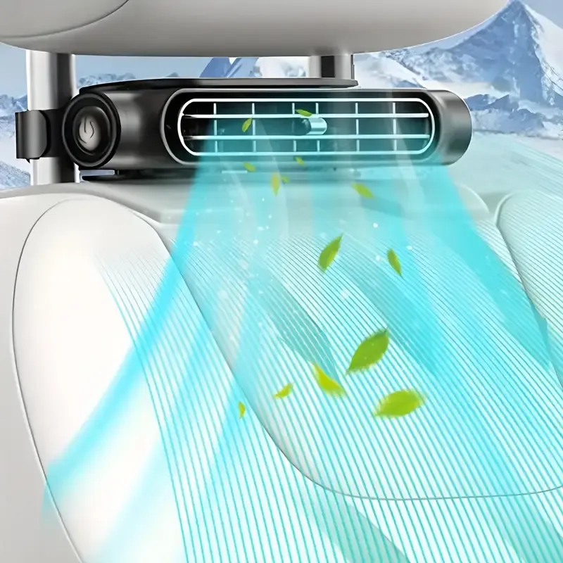 USB-Powered Car Seat Cooling Fan