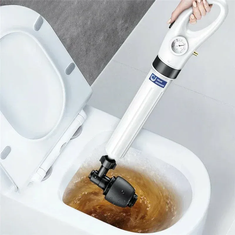 Manual Toilet Plunger with Air Pressure