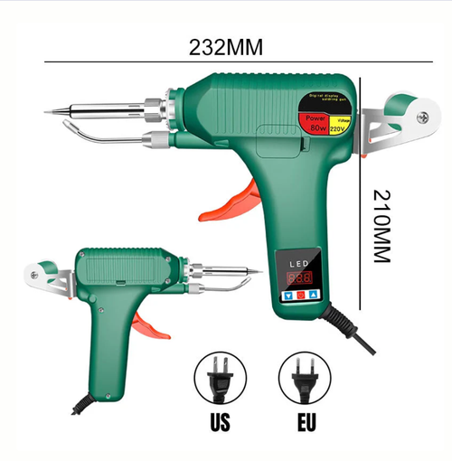 🔥Digital Display Soldering Iron - Auto Feed tin wire
