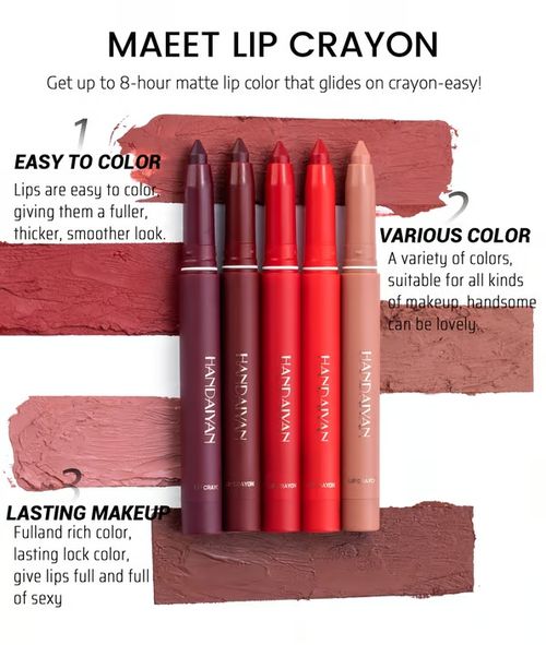 💋Rotating Sharpenable Matte Lipstick Pencils💋