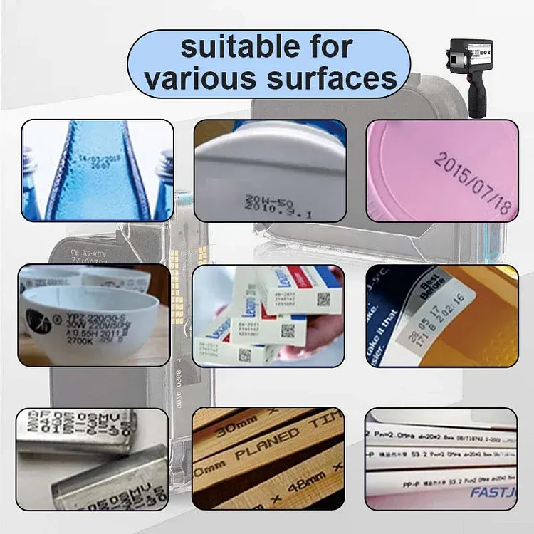 Handheld small inkjet printer