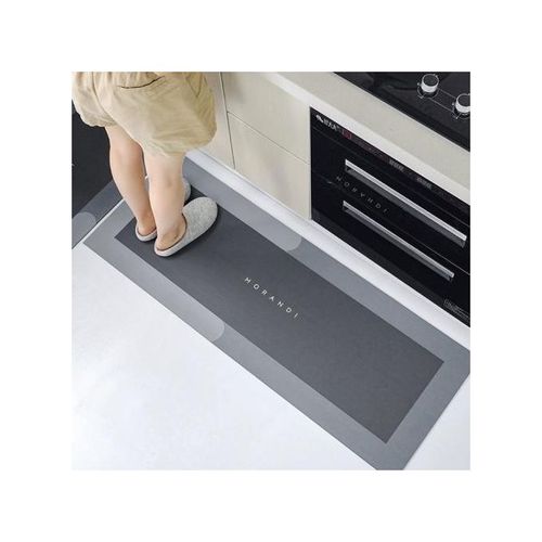 Elegant 2pcs Kitchen Mat Rug