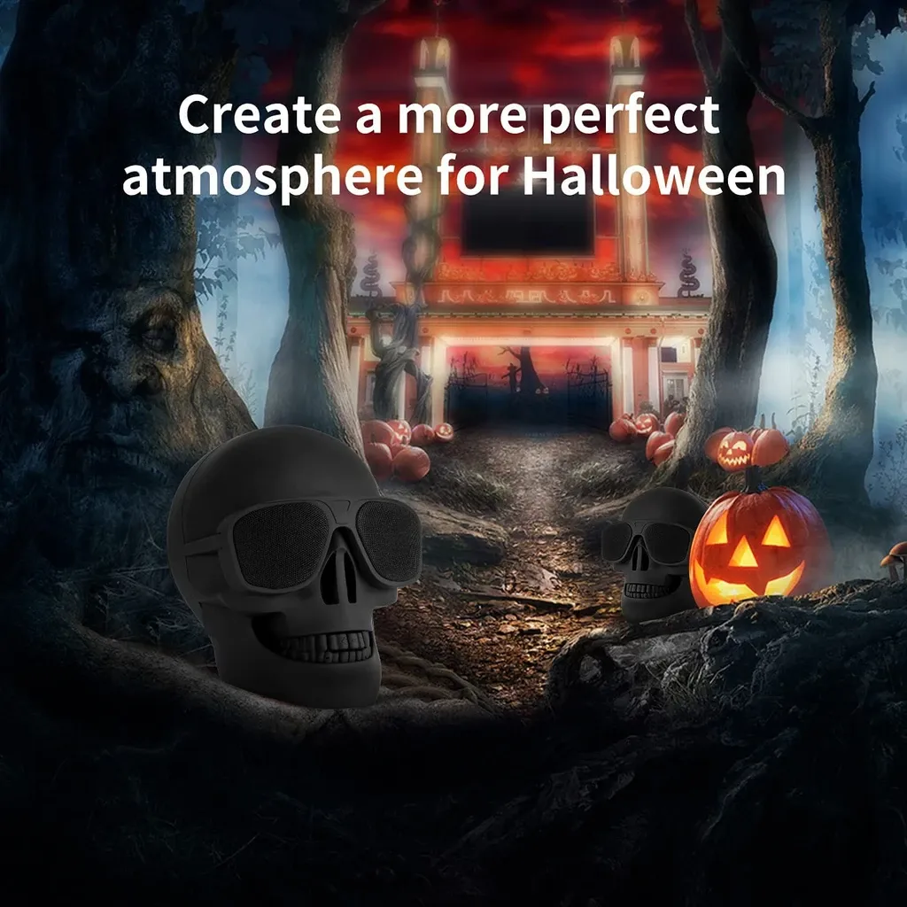 🔥New Year Gift - Skeleton Bluetooth Speaker