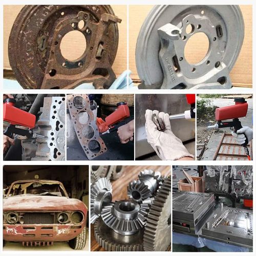 Portable pneumatic sandblasting