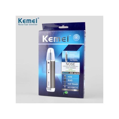 Kemei 4 In 1 Nose Hair Trimmer Eyebrow And Ear Hair - USB