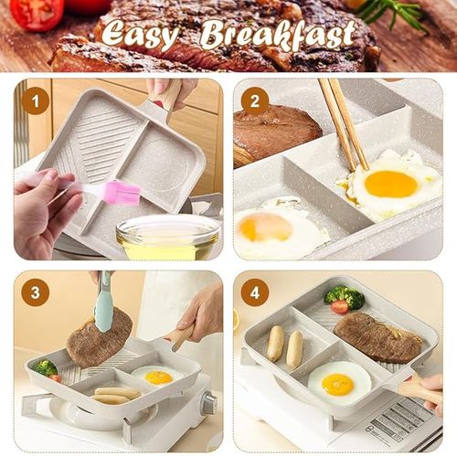 Nonstick Divided Grill Pan