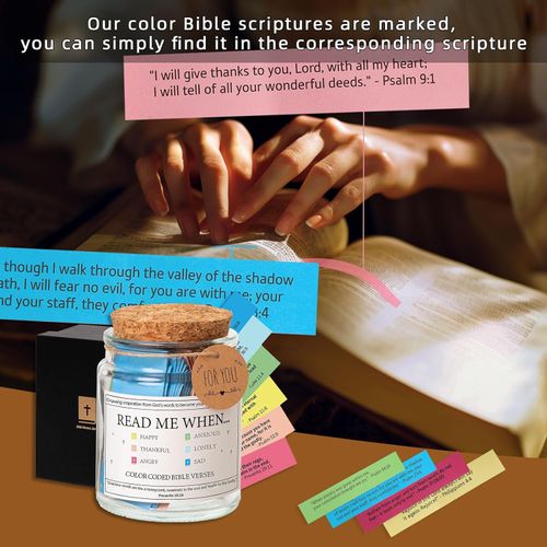 Bible Verses in a Jar for Emotion & Feelings