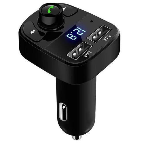 Multifunction Wireless Car MP3 Player Bluetooth Car Kit Transmitter Handsfree Calling Dual USB Car Charger Phone Charger