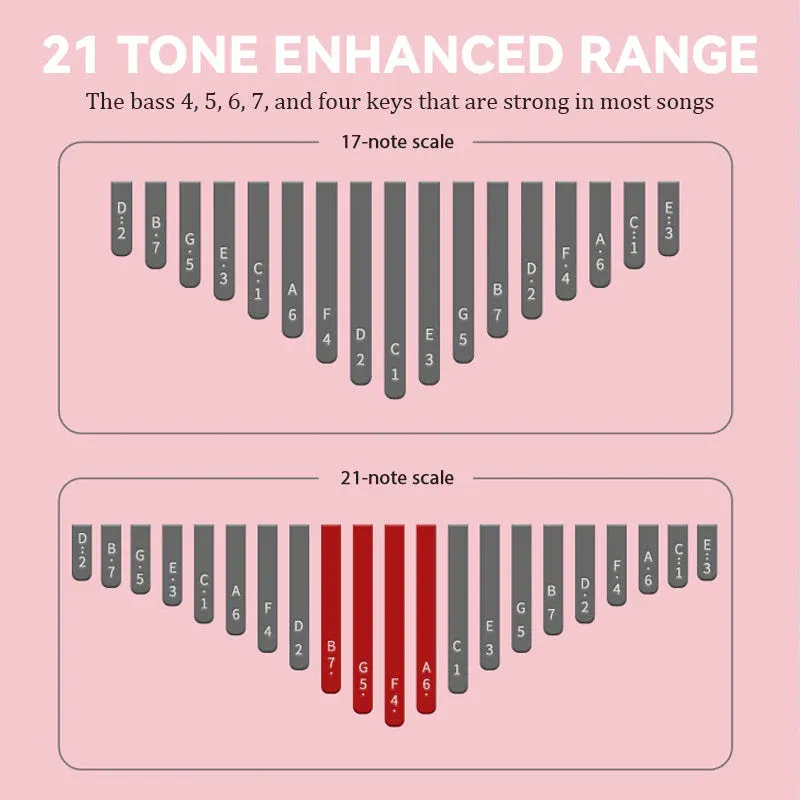 21-note Kalimba